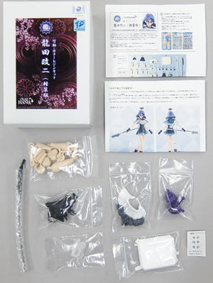 Tatsuta Kai2 Light Equipment Ver. KanColle Kantai Collection Ugokan! 1/12 Fully Action Color Resin Kit Female Figure [USED]