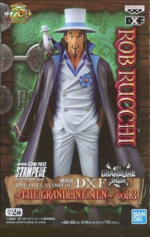 Rob Lucci One Piece STAMPEDE DXF THE GRANDLINE MEN Vol.3 Male Figure [USED]