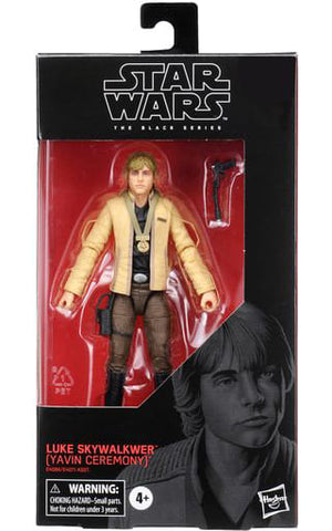 Luke Skywalker Yavin Ceremony Star Wars: Episode IV - A New Hope Black Series 6Inch Figure Male Figure [USED]