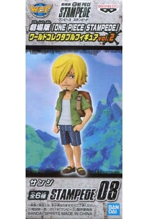 Sanji One Piece STAMPEDE World Collectable Figure Vol.2 Trading Figure [USED]