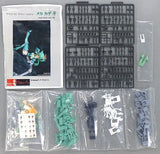 PM F-02 "Daisy cutter" Mecha Gadeko PLAMACHINA 1/12 Color Resin Cast Kit AK-GARDEN16 & Event Limited Female Figure [USED]