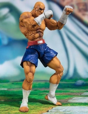 S.H.Figuarts Sagat Street Fighter V Tamashii Web Store Limited Figure [USED]