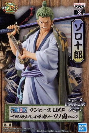 Roronoa Zoro One Piece DXF THE GRANDLINE MEN Wano Country Vol.2 Male Figure [USED]