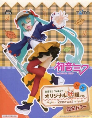 Hatsune Miku VOCALOID PRIZE Original Autumn Wear Ver. Renewal Store Limited TAITO Female Figure  [USED]