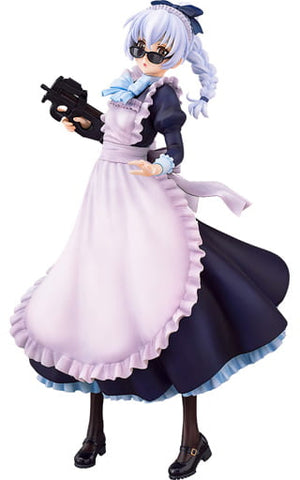 Teletha Testarossa Maid Ver. Full Metal Panic! Invisible Victory 1/7 ABS & PVC Painted Finished Product Female Figure [USED]