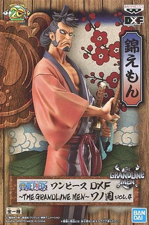 Kin'emon One Piece DXF THE GRANDLINE MEN Wano Country Vol.4 Male Figure [USED]