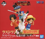 Luffy & Ace & Sabo Bonds of Brothers Last One Ver. One Piece Ichiban Kuji Brotherhood Last One Prize Male Figure [USED]