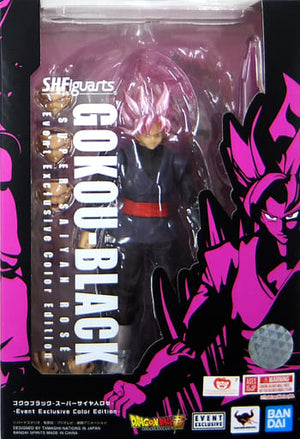 S.H.Figuarts Goku Black Super Saiyan Rose Dragon Ball Super Overseas Event Limited Figure [USED]