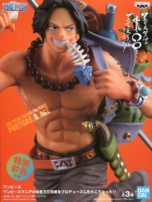 Portgas D. Ace One Piece This Is What Happened When One Piece Mania Seriously Produced The Three Brothers!! Male Figure [USED]