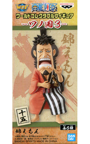 Kin'emon One Piece World Collectable Figure Wano Country 3 Trading Figure [USED]