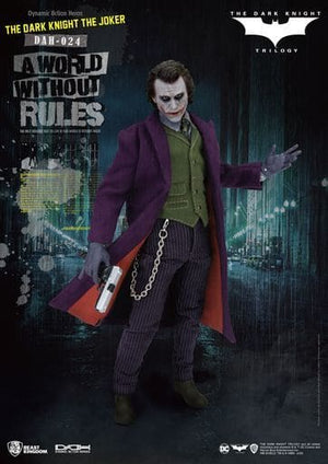 Joker The Dark Knight Dynamic Action Heroes 1/9 Action Figure Figure [USED]