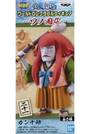 Kanjuro One Piece World Collectable Figure Wano Country 4 Trading Figure [USED]