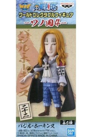 Basil Hawkins One Piece World Collectable Figure Wano Country 4 Trading Figure [USED]