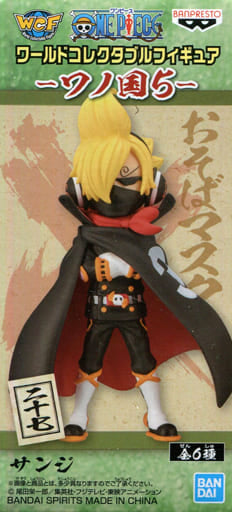 Sanji One Piece World Collectable Figure Wano Country 5 Trading Figure [USED]