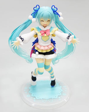 Hatsune Miku Smile Ver. VOCALOID PRIZE Winter image Ver. Taito Online Limited TAITO Female Figure  [USED]