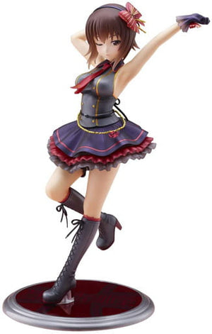 Nishizumi Maho Idol Style Girls und Panzer: Great Tankery Operation! 1/7 PVC Painted Finished Product Female Figure [USED]