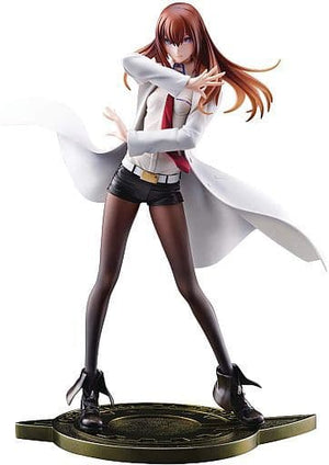 Kurisu Makise White Coat style Steins;Gate Dream Tech 1/7 PVC Painted Female Figure [USED]