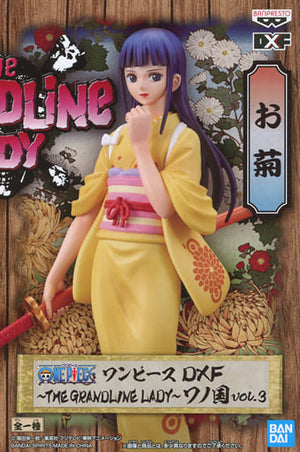 Okiku One Piece DXF THE GRANDLINE LADY Wano Country Vol.3 Female Figure [USED]