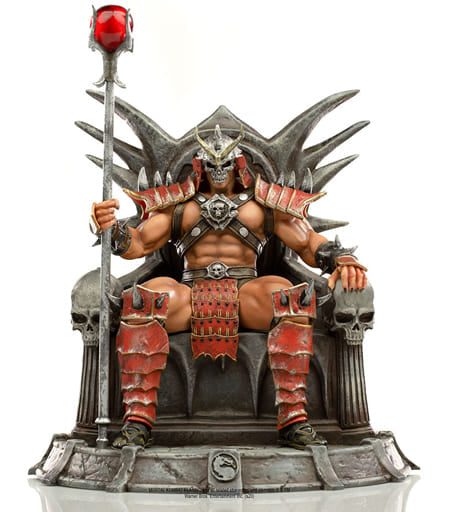 Shao Kahn Mortal Kombat Deluxe Art Scale 1/10 Statue Figure [USED]