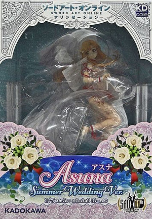 Asuna Midsummer Kirameki Bride Ver. Sword Art Online KDcolle 1/7 ABS & PVC Painted Finished Product AmiAmi & Dengekiya Limited Female Figure [USED]