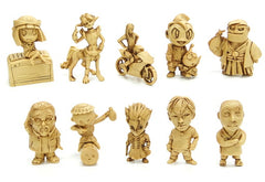 Kaiyodo Limited Figure 10 Set National Mangaka Conference x Nankoku Festival Stamp Rally Lottery Item with Winning Notice Figure [USED]