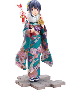 Shima Rin Furisode Laid-Back Camp Season 2 1/7 PVC Painted Finished Product Female Figure [USED]