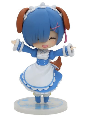 Rem Re ZERO Starting Life in Another World Doll Crystal Dog Ver. Taito Online Limited TAITO Figure  [USED]