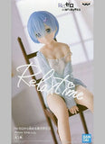 Rem Re ZERO Starting Life in Another World Figure Relax time Namco Limited BANPRESTO Figure  [USED]