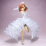 Mikoto Misaka Pure White Wedding Ver. A Certain Scientific Railgun T 1/6 PVC & ABS Painted Finished Product Zero-G Act Online Store Limited Figure [USED]