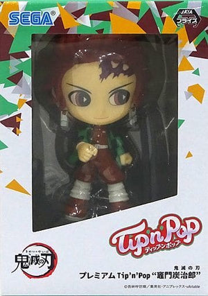 Tanjiro Kamado VIVID Demon Slayer: Kimetsu no Yaiba PremiumTip'n'Pop Tanjiro Kamado Sega Male Figure [USED]