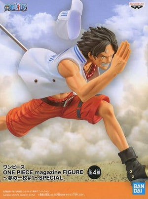 Portgas D. Ace One Piece One Piece Magazine Figure Dream Piece #1 SPECIAL Male Figure [USED]