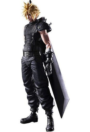 PLAY ARTS Kai Cloud Strife Version2 Final Fantasy VII Remake Square Enix e-STORE Limited Figure [USED]