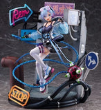 Rem Neon City Ver. Re:ZERO -Starting Life in Another World- SHIBUYA SCRAMBLE FIGURE 1/7 PVC Painted Finished Product eStream Store Limited Figure [USED]