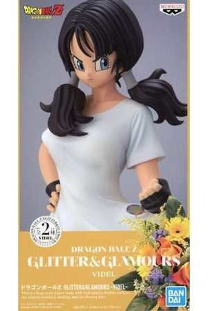 Videl Shoes Yellow Dragon Ball Z GLITTER&GLAMOURS VIDEL Female Figure [USED]