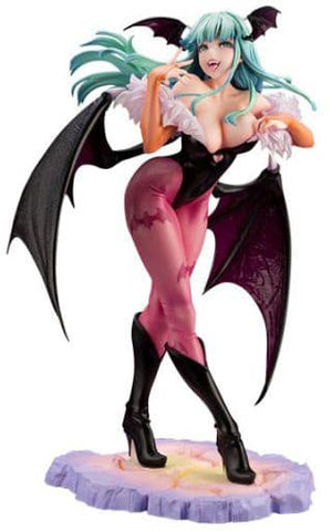 Vampire Bishoujo Morrigan Vampire 1/7 PVC Painted Finished Product Female Figure [USED]