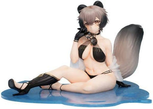 Hayashishino Riri Illustrated by Yakan Kemomimi Gakuen -Recruiting Swimming Club Members!- 1/7 PmmA Painted Finished Product Figure [USED]