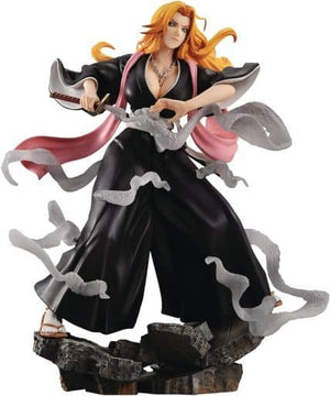 G.E.M. Series Matsumoto Rangiku Fractured Face Version Bleach Megatre Shop & Online Shop Limited Female Figure [USED]