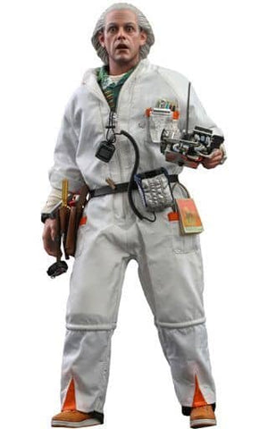 Dr. Emmett Brown Back to the Future Movie Masterpiece 1/6 Action Figure [USED]