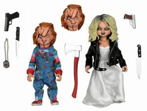 Chucky & Tiffany Bride of Chucky Action Doll 2PK Figure [USED]