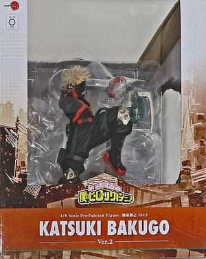 ARTFX J Bakugo Katsuki Ver.2 My Hero Academia 1/8 PVC Painted Finished Product Kotobukiya Shop Limited with Benefits Figure [USED]