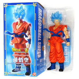 SSGSS Super Saiyan God Super Saiyan Son Goku Clear Color Ver. Dragon Ball Super Gigantic Series Painted Finished Product Shonen Rick & Premium Bandai Limited Figure [USED]