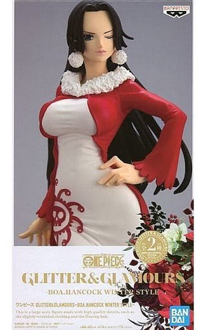 Boa Hancock Red Costume One Piece GLITTER&GLAMOURS BOA HANCOCK WINTER STYLE Female Figure [USED]