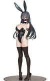 Black Bunny Kohai-chan Mask ver. Illustrated by Ikomochi 1/7 PmmA Painted Finished Product Figure [USED]