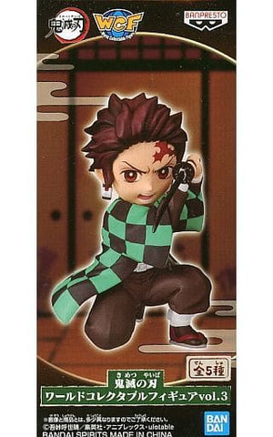 Tanjiro Kamado Demon Slayer: Kimetsu no Yaiba World Collectable Figure Vol.3 Banpresto Trading Figure [USED]