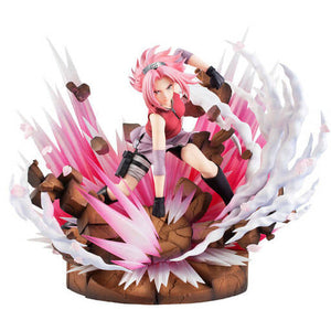 Haruno Sakura Ver.3 Naruto Shippuden Naruto Gals DX Painted Finished Product Premium Bandai & Online Shop Limited Figure [USED]