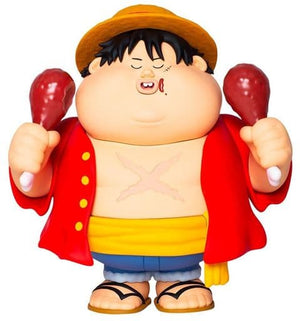 Monkey D. Luffy One Piece Chunky One Piece Bustercall PVC & ABS Painted Figure [USED]