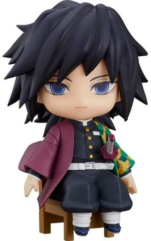 Giyu Tomiokau Demon Slayer: Kimetsu no Yaiba Nendoroid Swacchao! Figure [USED]