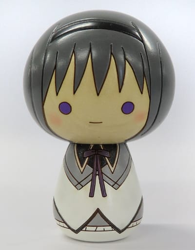 Akemi Homura Puella Magi Madoka Magica Usaburo no Mago Kokeshi Figure [USED]