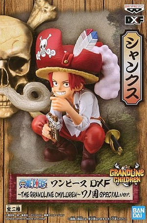 Shanks One Piece DXF THE GRANDLINE CHILDREN Wano Country Special Ver. Male Figure [USED]