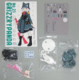 Bloat GOSICK ARMY Color Resin Cast Kit Female Figure [USED]